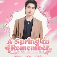A Spring to Remember BOSS.CKM 1st Fanmeeting in TOKYO