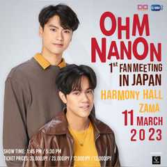 OHM NANON 1ST FAN MEETING IN JAPAN